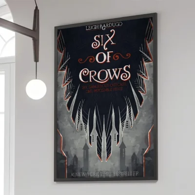 Six Of Crows Movie Logo Vintage Wall Art
