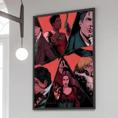 Six Of Crows Movie Characters Wall Art