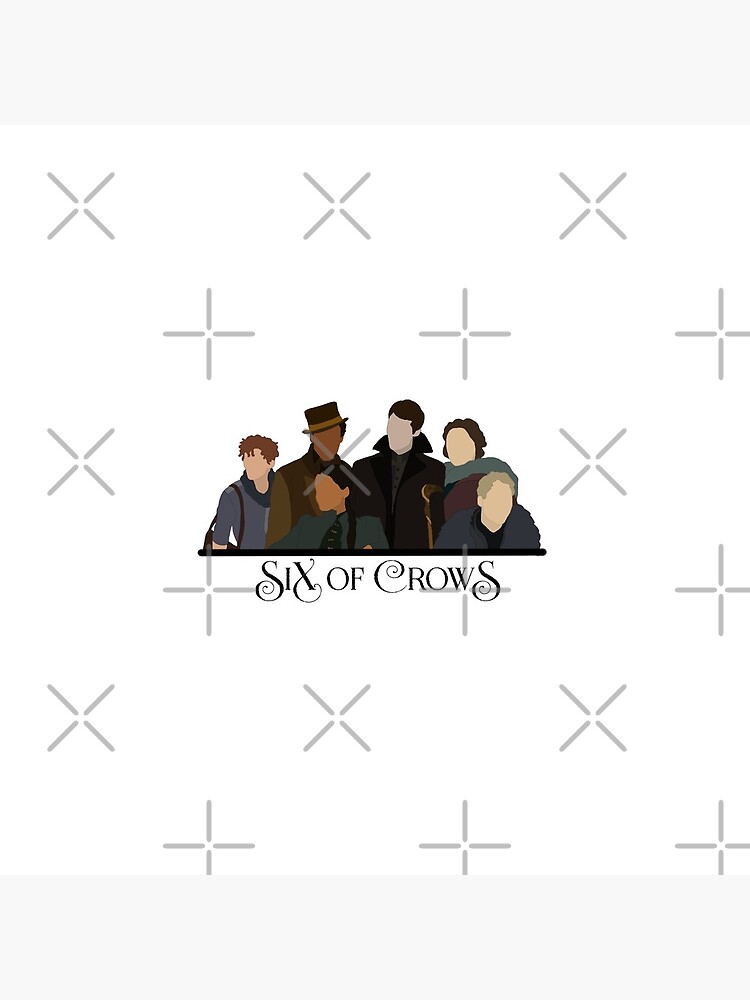 Six Of Crows Characters Throw Pillow - Image 2
