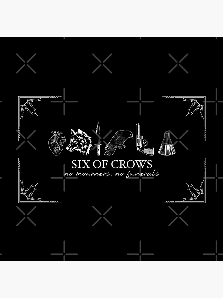 Hot Item Six Of Crows Retro Shower Curtain - Image 2