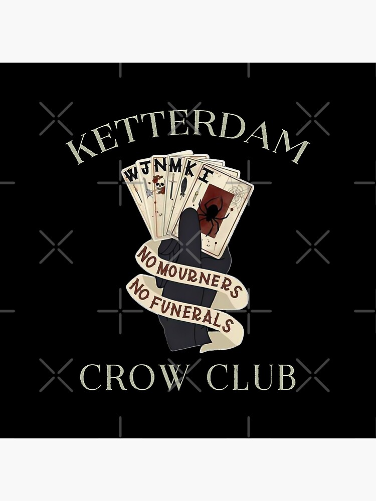 Six Of Crows Ketterdam Crow Club Tapestry - Image 2