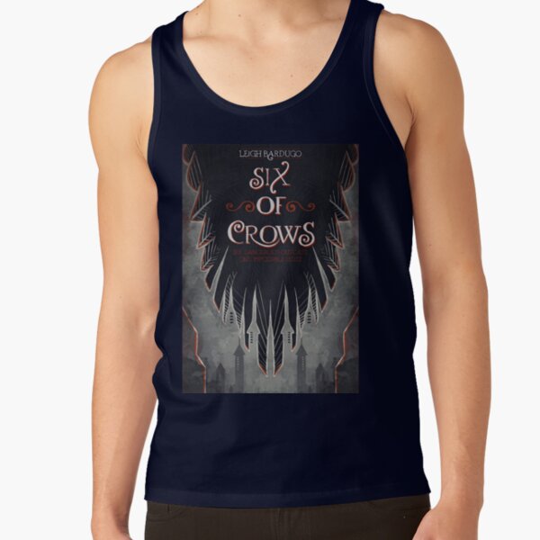 Hot Six Of Crows Book Cover Tank Top - Image 5