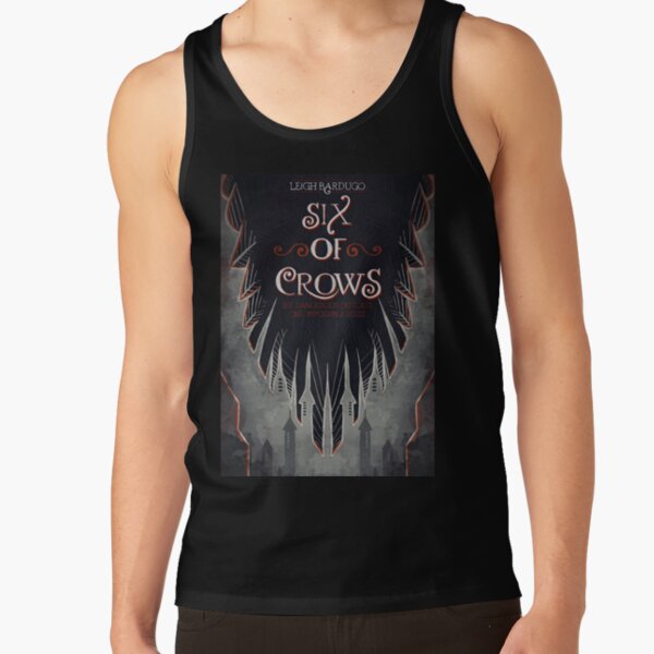 Hot Six Of Crows Book Cover Tank Top - Image 2