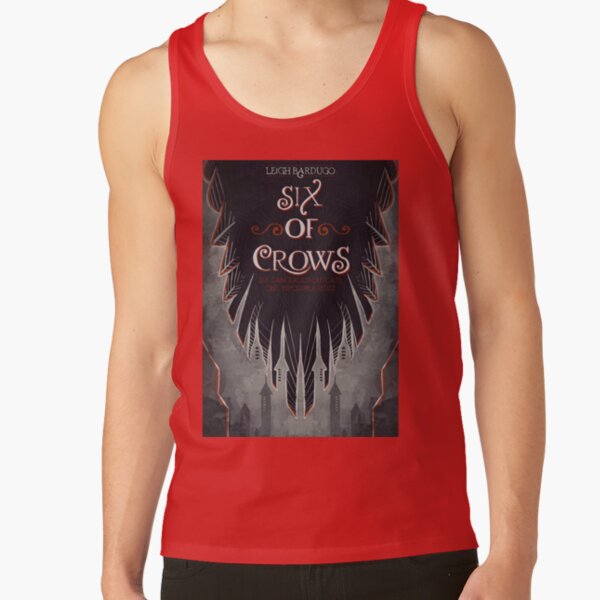 Hot Six Of Crows Book Cover Tank Top - Image 4