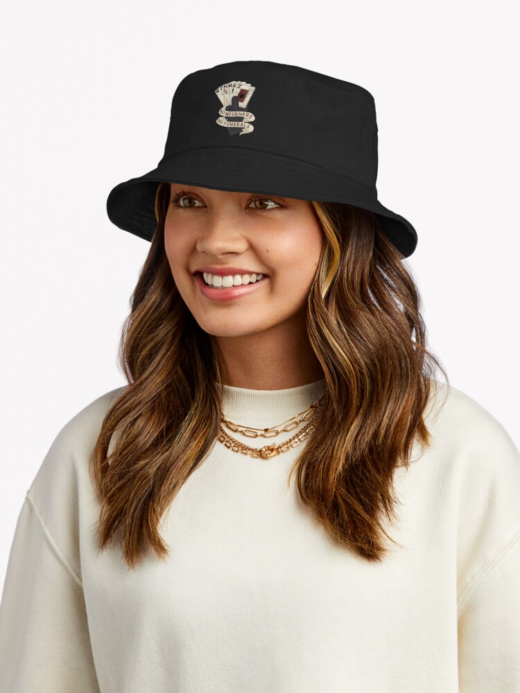 Six Of Crows No Mourners No Funerals Vintage Bucket Hat - Image 2