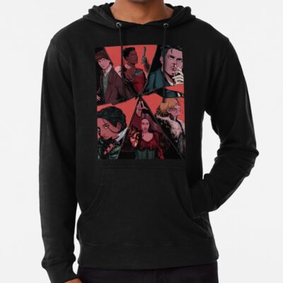 Six Of Crows Illustration No Texture Hoodie