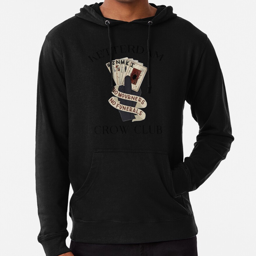 Ketterdam Crow Club No Mourners No Funerals Hoodie - Image 3