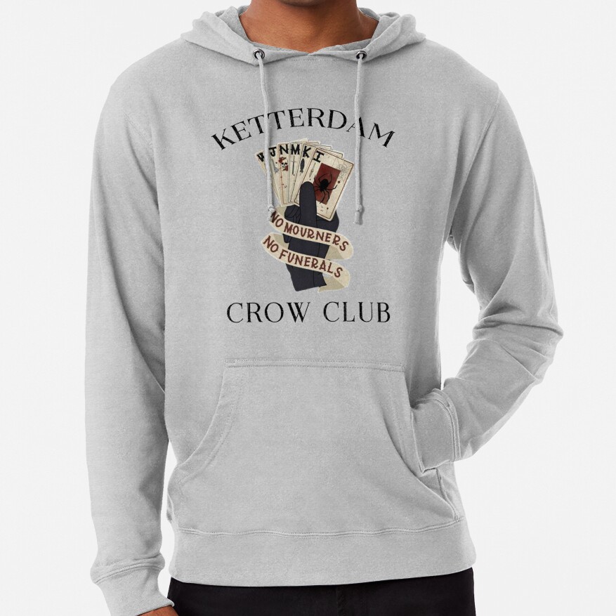 Ketterdam Crow Club No Mourners No Funerals Hoodie - Image 5