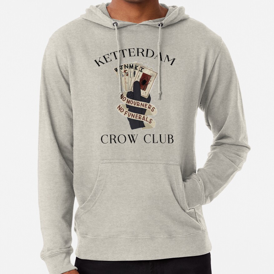 Ketterdam Crow Club No Mourners No Funerals Hoodie - Image 4