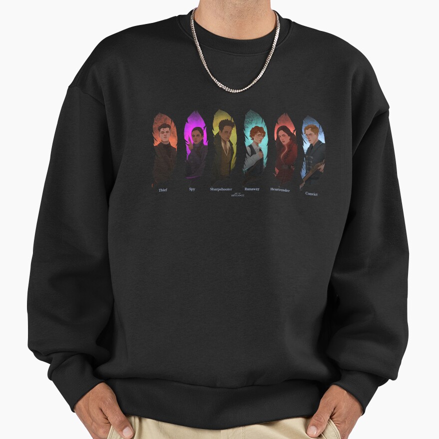 The Six Of Crows Six Dangerous Outcasts Sweatshirt - Image 2