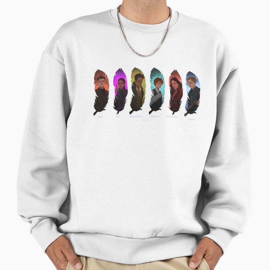 The Six Of Crows Six Dangerous Outcasts Sweatshirt