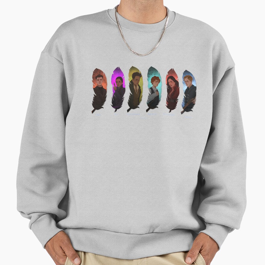 The Six Of Crows Six Dangerous Outcasts Sweatshirt - Image 4