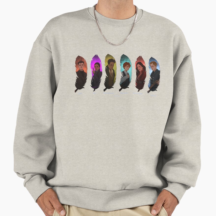The Six Of Crows Six Dangerous Outcasts Sweatshirt - Image 3