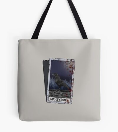 Six Of Crows Tarot Colorfull Tote Bag