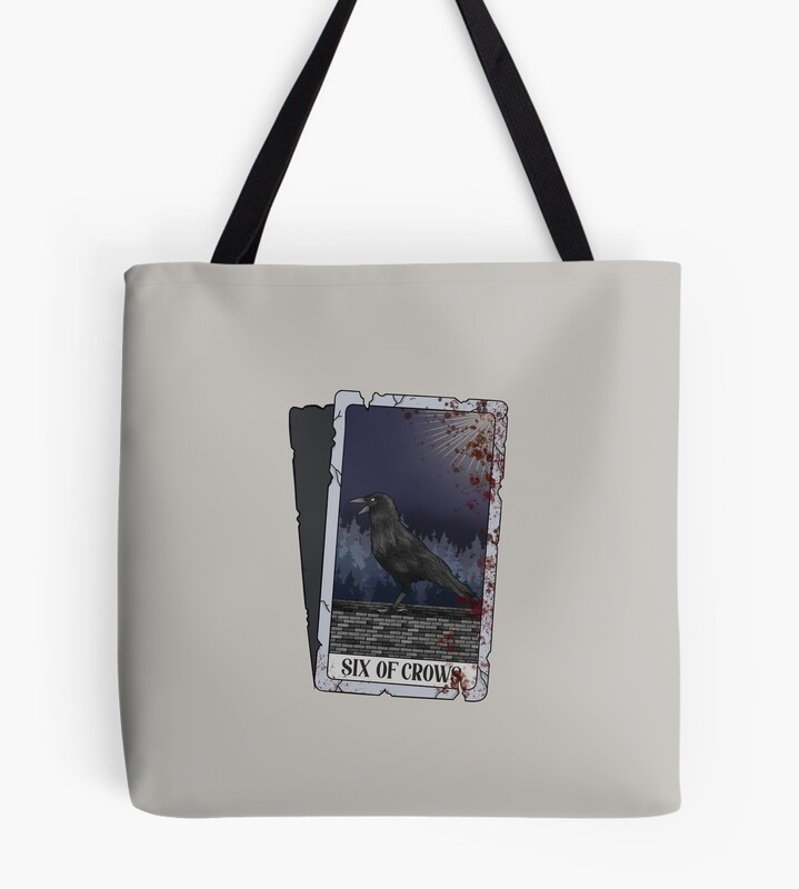 Six Of Crows Tarot Colorfull Tote Bag