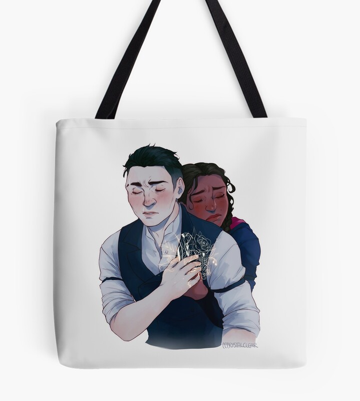 Six Of Crows Kaz And Inej Tote Bag