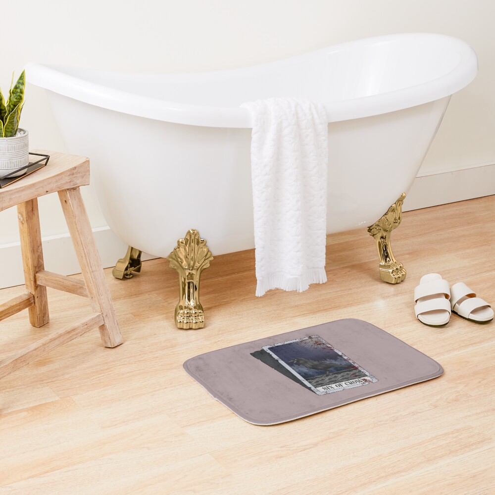 Six Of Crows Tarot Bath Mat - Image 2