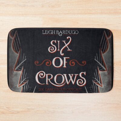 Six Of Crows Book Cover Bath Mat
