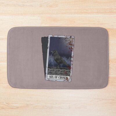 Six Of Crows Tarot Bath Mat