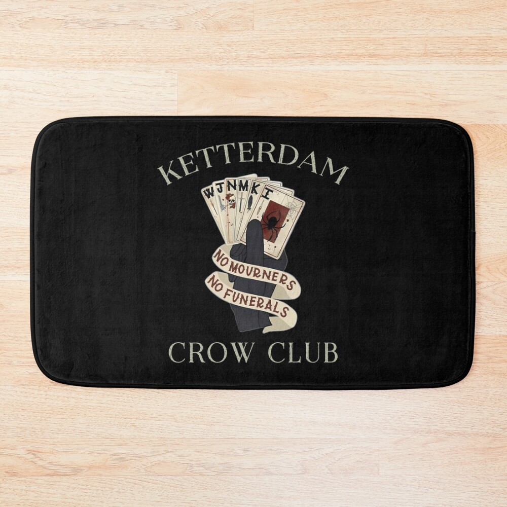 Six Of Crows Ketterdam Crow Club Bath Mat