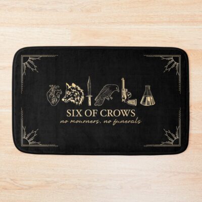 Hot Novel Six Of Crows Bassic Bath Mat