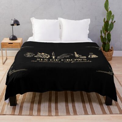 Best Selling Six Of Crows Unique Throw Blanket