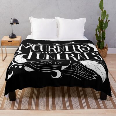 No Mourners No Funerals Bassic Throw Blanket
