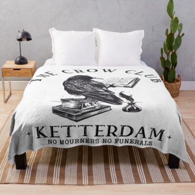 Best 2026 Six Of Crows Retro Throw Blanket