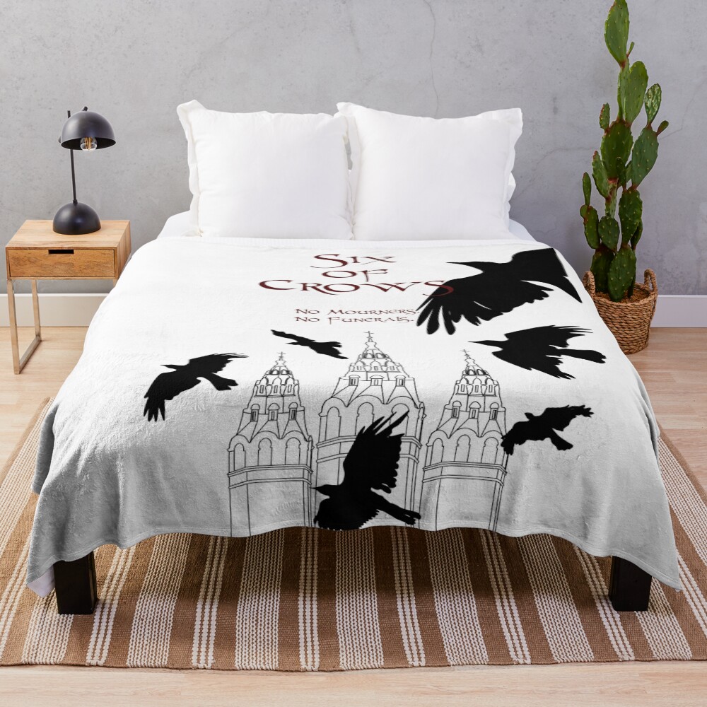 Six Of Crows Colorfull Throw Blanket
