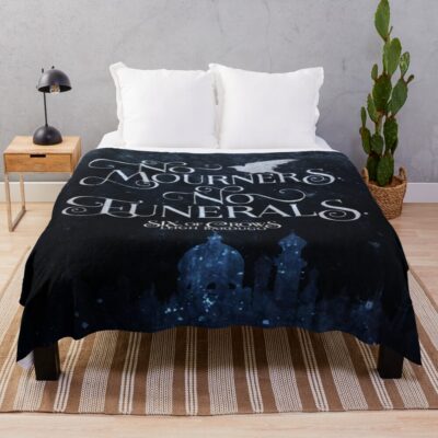 Six Of Crows Kaz Brekker Throw Blanket