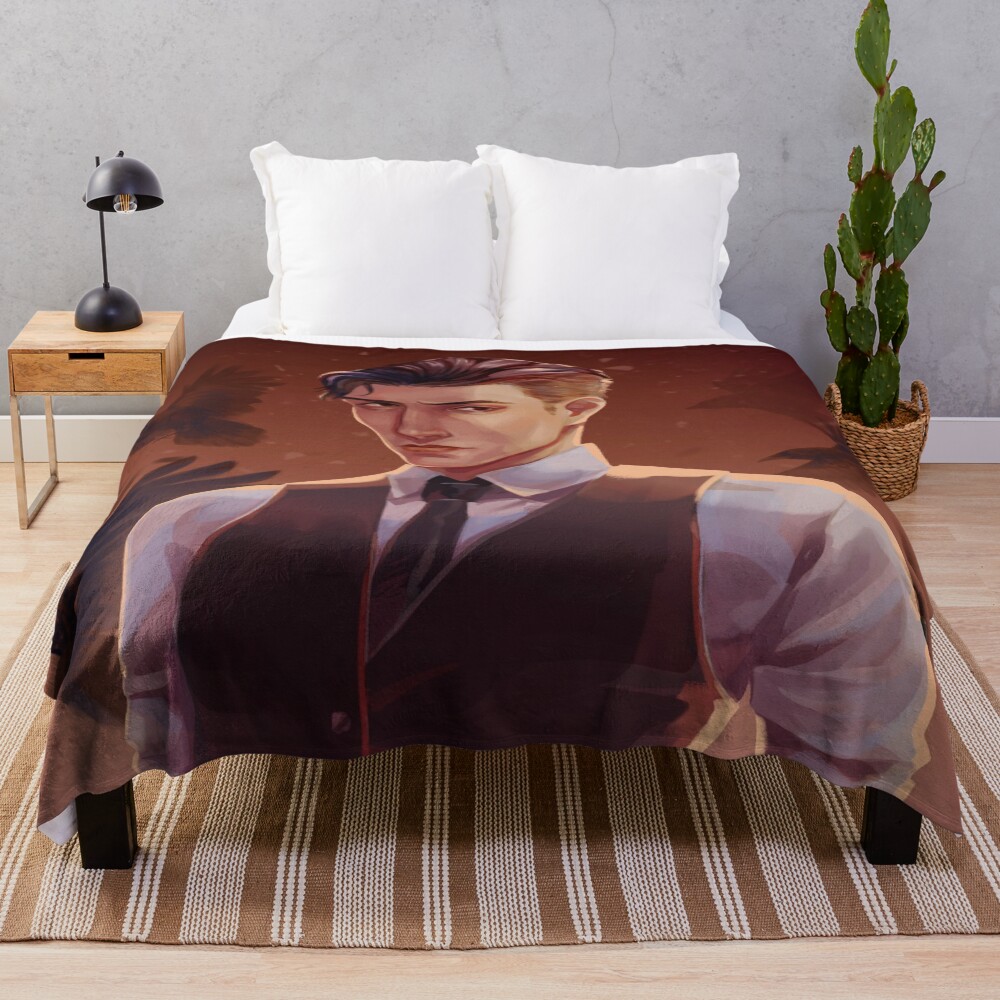 Hot Item Kaz Brekker Six Of Crows Throw Blanket