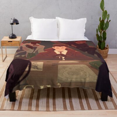 Six Of Crows Movie Poster Throw Blanket