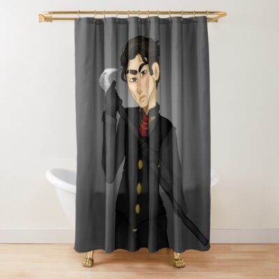 Kaz Brekker Six Of Crows Vintage Shower Curtain