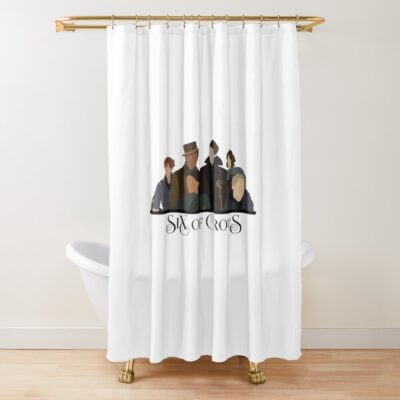 Six Of Crows Characters Shower Curtain