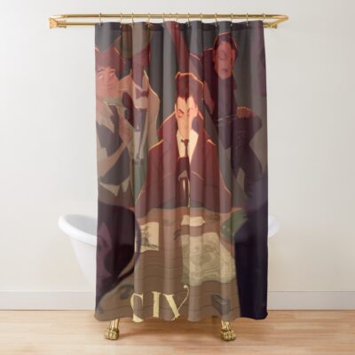 Six Of Crows Movie Poster Shower Curtain