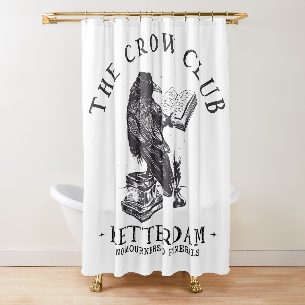 Best 2026 Six Of Crows Retro Shower Curtain