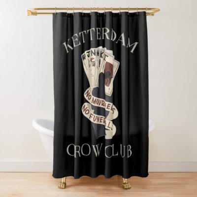 Six Of Crows Ketterdam Crow Club Shower Curtain