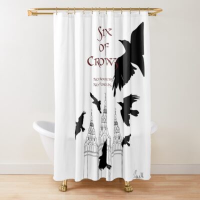 Six Of Crows Colorfull Shower Curtain