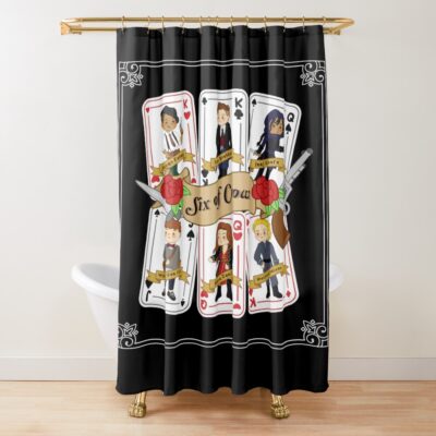 New Collection Six Of Crows Basic Shower Curtain