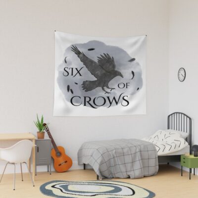 Six Of Crows The Crow Design Tapestry