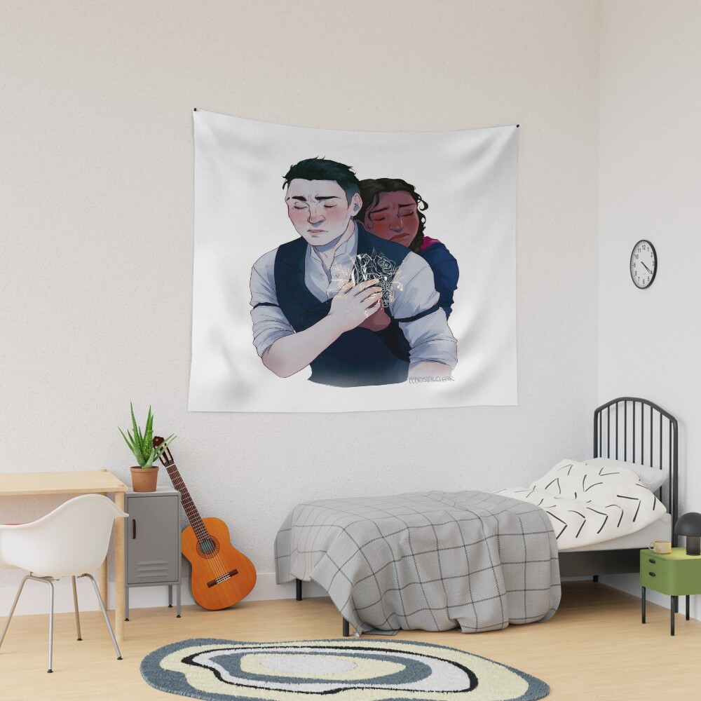 Six Of Crows Kaz And Inej Tapestry