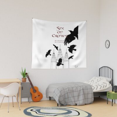 Six Of Crows Colorfull Tapestry