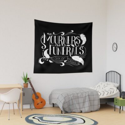No Mourners No Funerals Bassic Tapestry