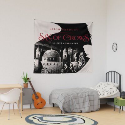 Six Of Crows French Cover Tapestry