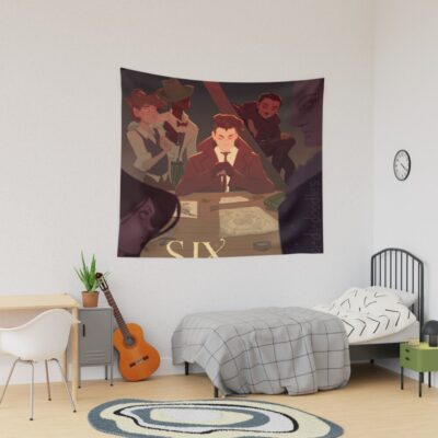 Six Of Crows Movie Poster Tapestry