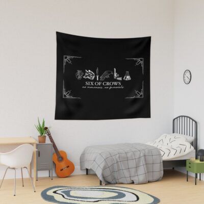 Hot Item Six Of Crows Retro Tapestry