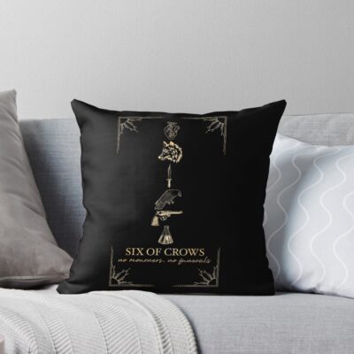 Six Of Crows Wonderfull Throw Pillow