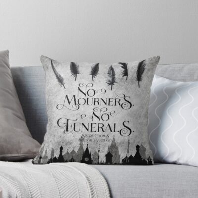Soc No Mourners No Funerals Throw Pillow