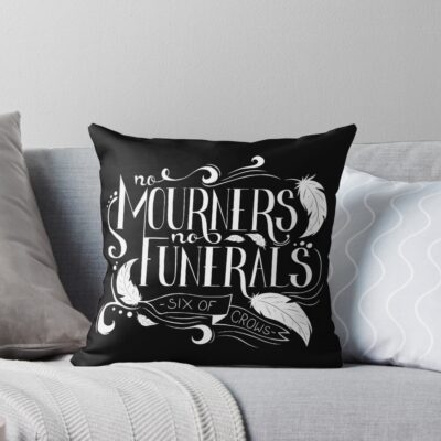 No Mourners No Funerals Bassic Throw Pillow