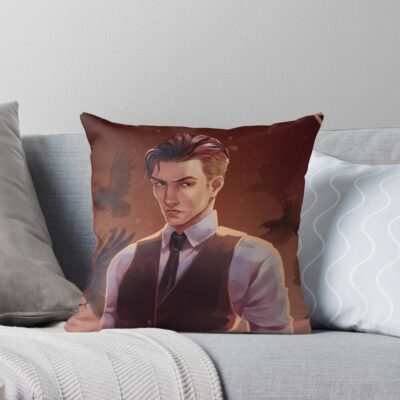 Kaz Brekker Six Of Crows Unique Throw Pillow